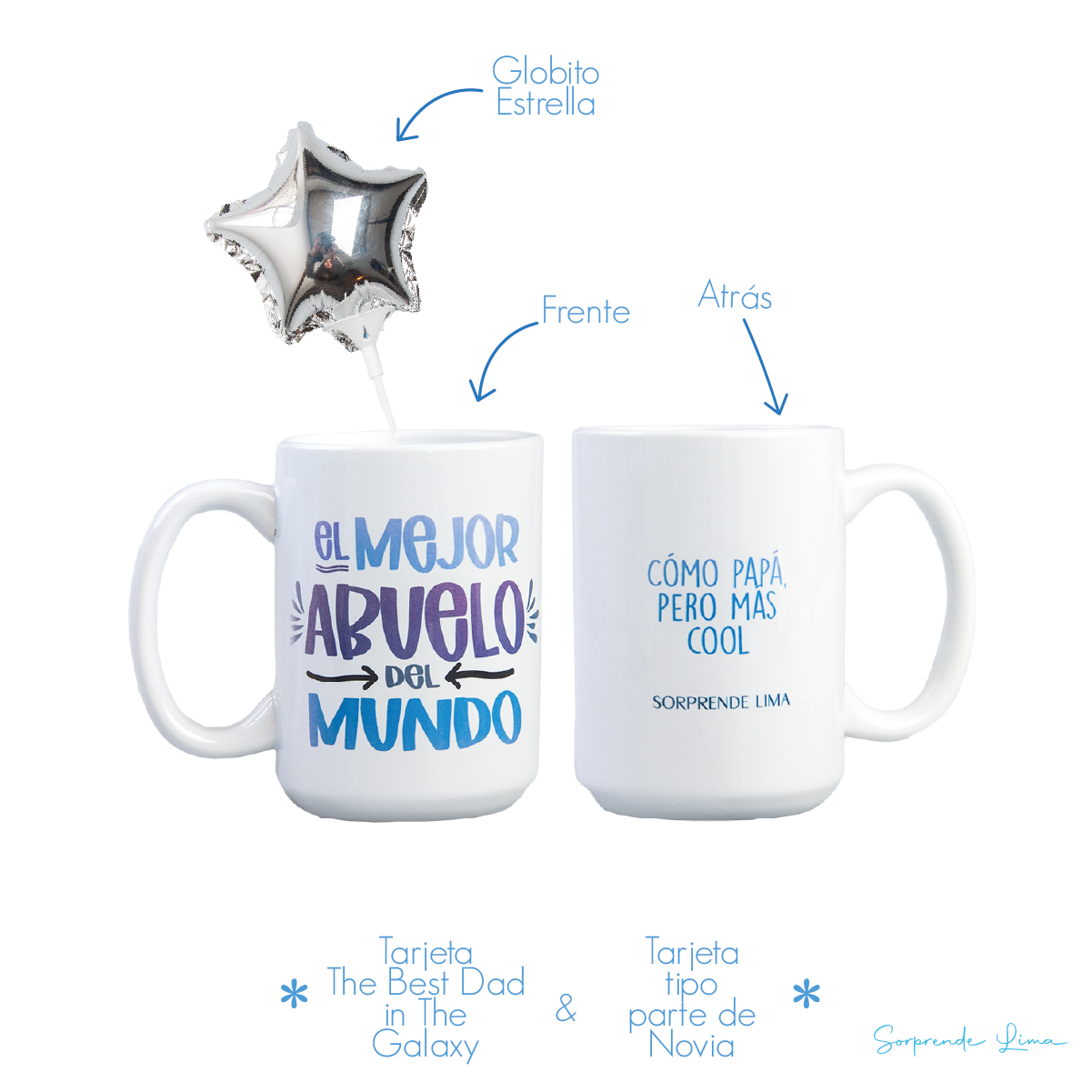 TAZA ABUELO PAPÁ