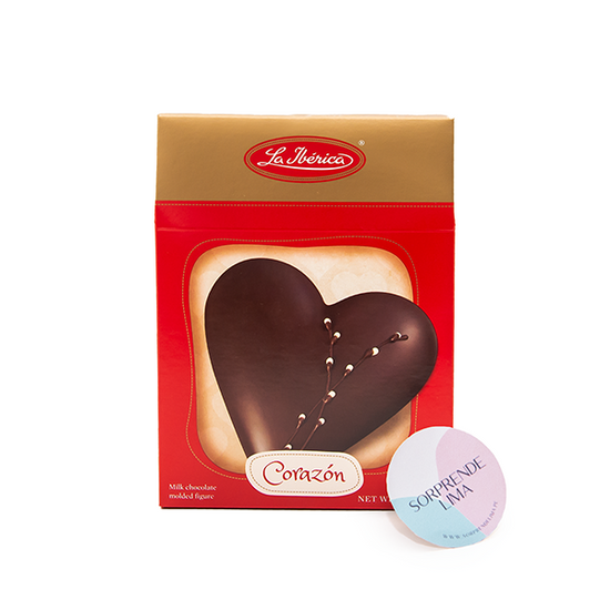 Caja Chocolate corazón Iberica