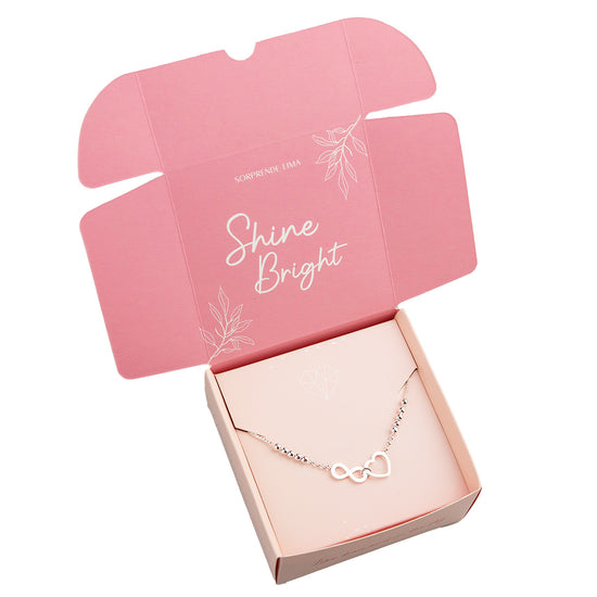Pulsera Infinity Heart Self Adjusting