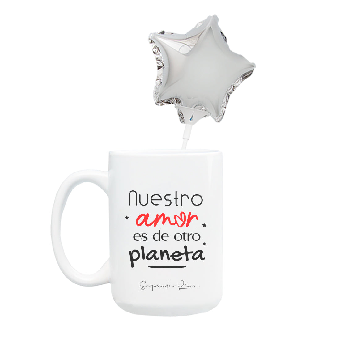 Taza "Nuestro Amor es de otro planeta"