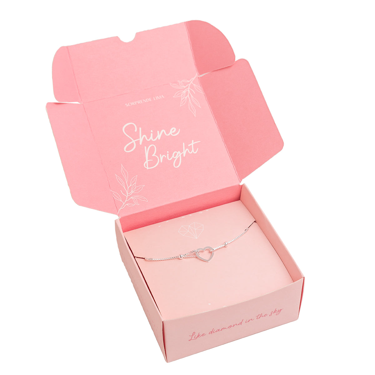Pulsera Soft Heart Self Adjusting