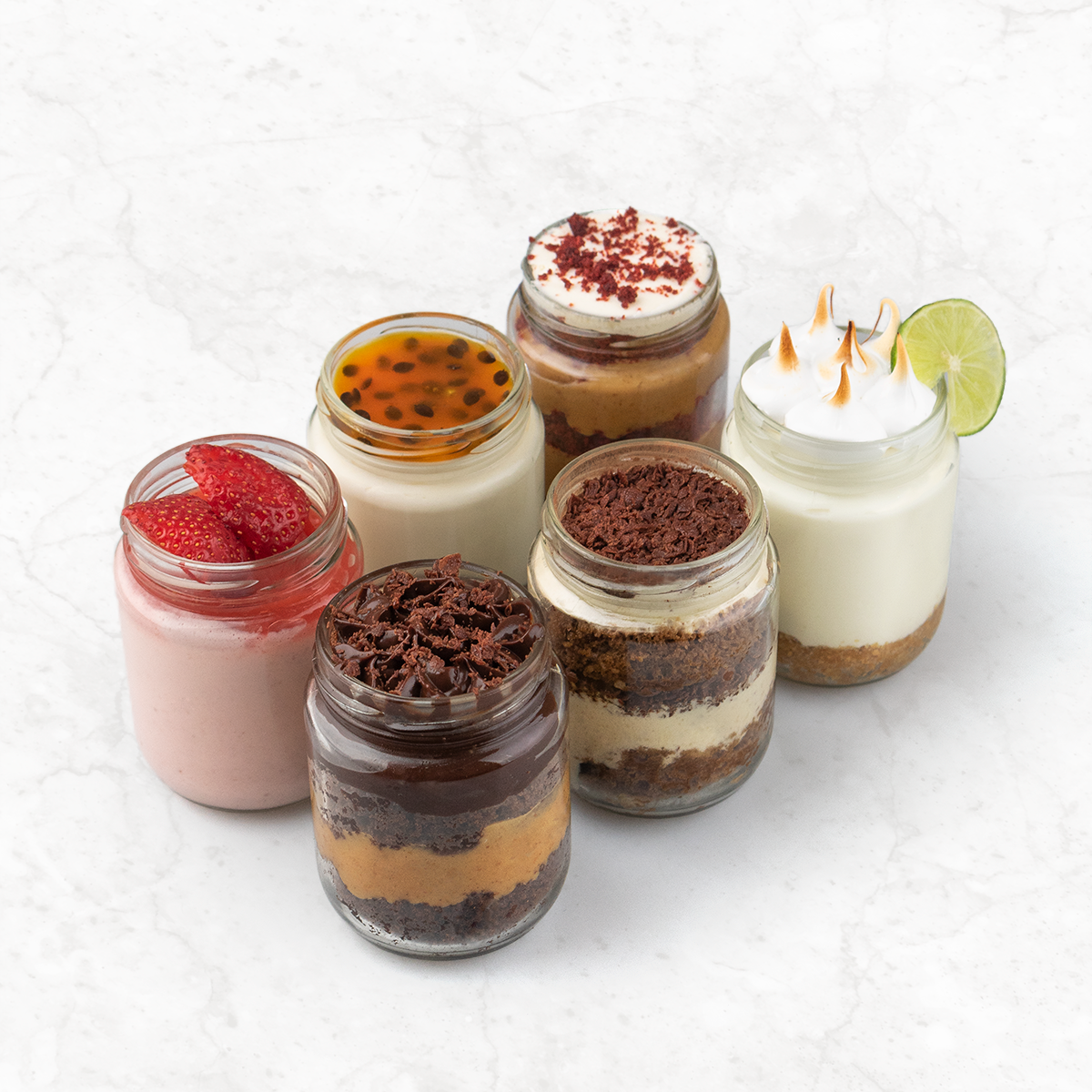 Festival de Postres in a Jar