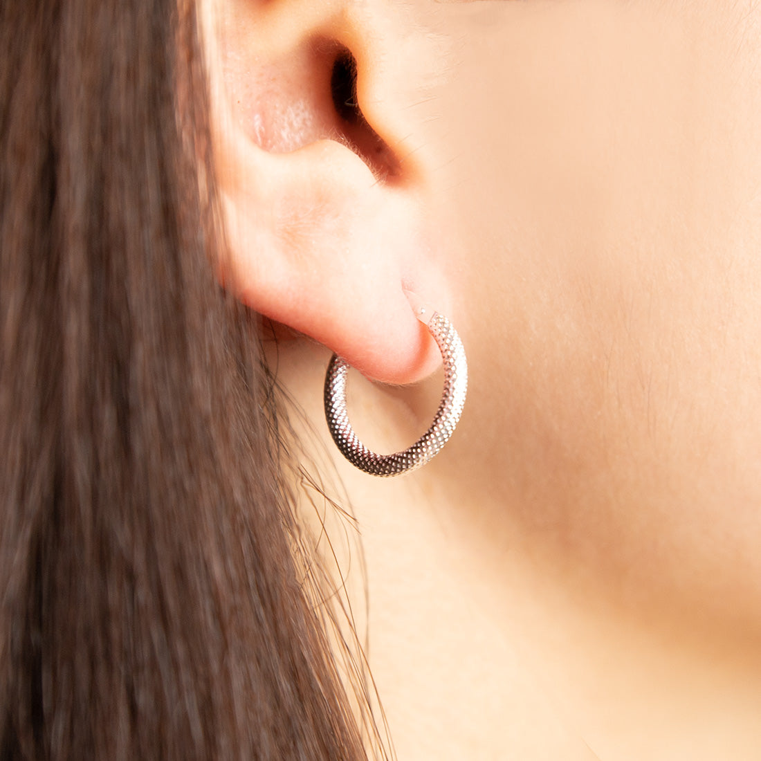 Aretes Argollas Snaker