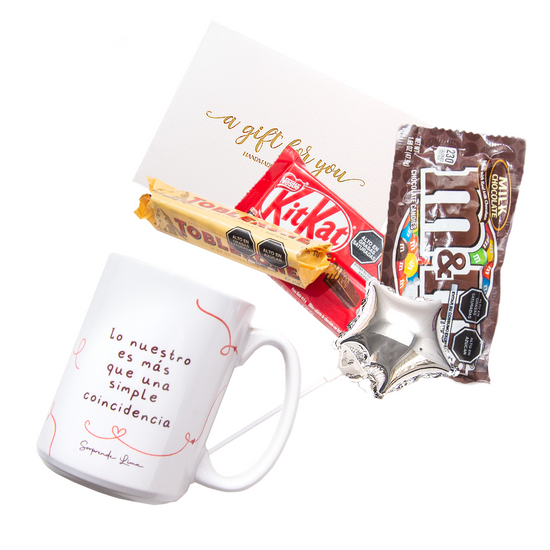 Taza Mundo con Chocolates