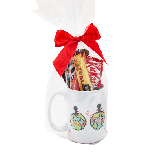 Taza Mundo con Chocolates